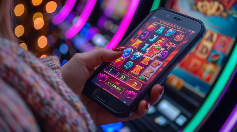 Excited players enjoying masterbet rewards on mobile devices